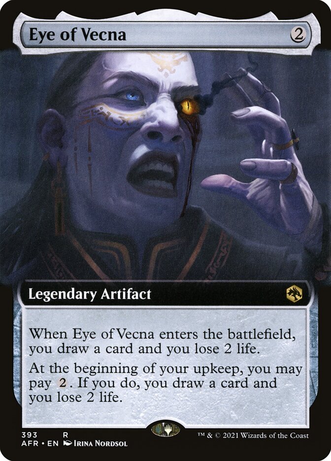 Eye of Vecna, Adventures In The Forgotten Realms Card Art