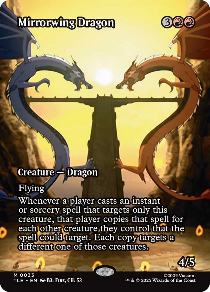 Mirrorwing Dragon, Avatar: The Last Airbender Eternal Card Art
