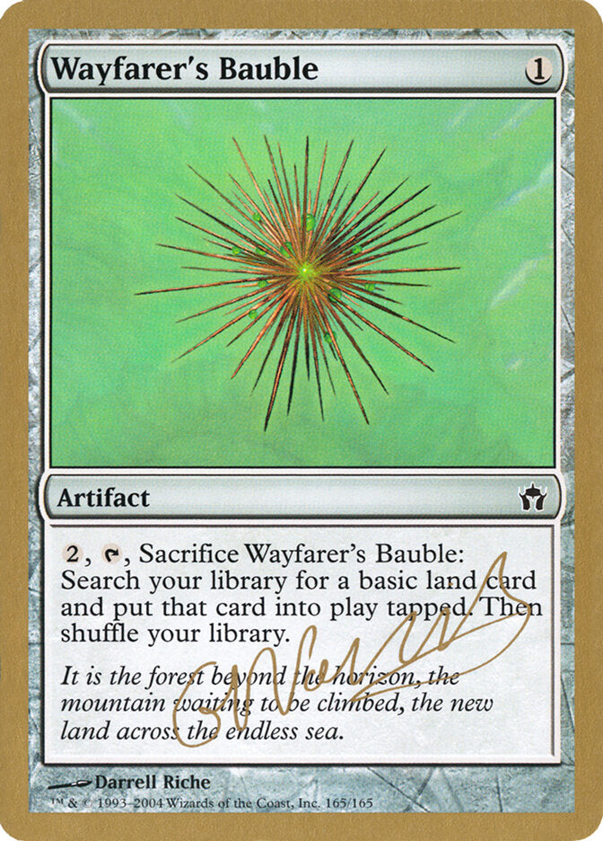 Wayfarer's Bauble, World Championship Decks 2004 Card Art
