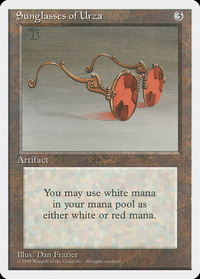 Sunglasses of Urza, Fourth Edition Card Art