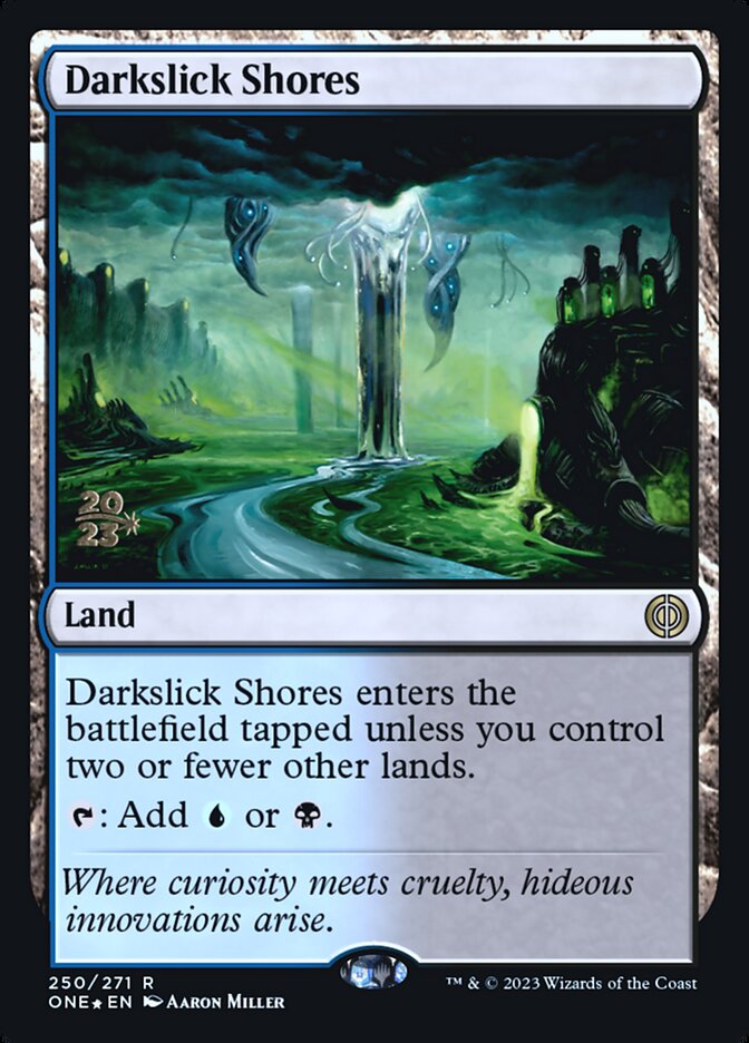 Darkslick Shores, Phyrexia: All Will Be One Promos Card Art