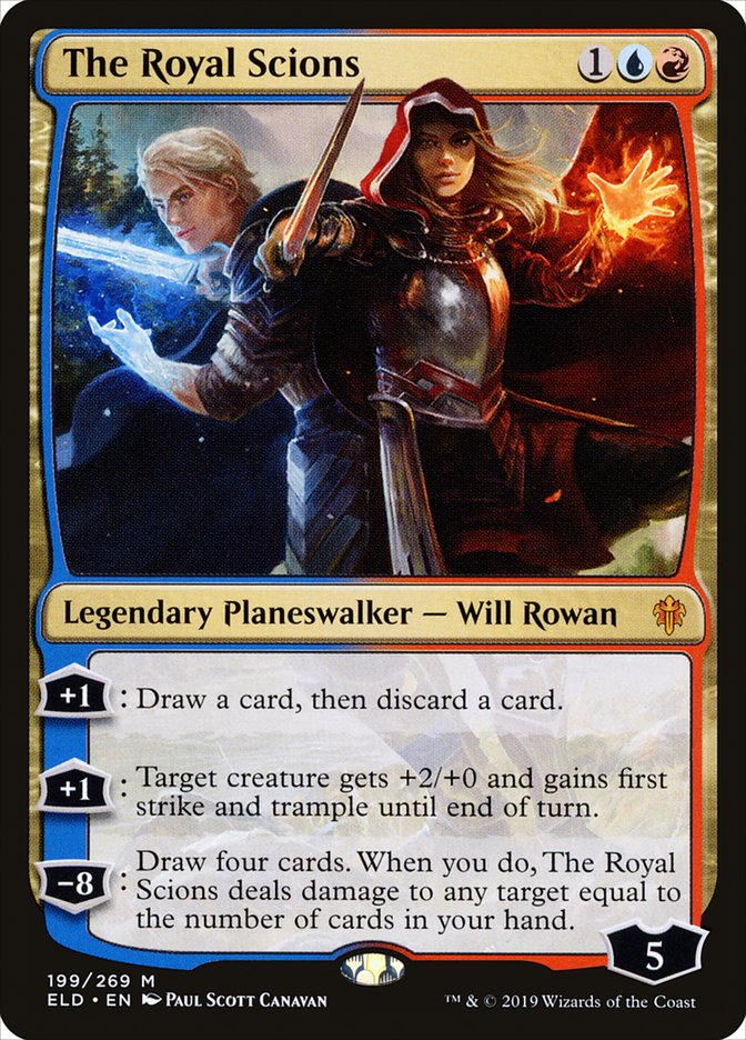 The Royal Scions, Throne Of Eldraine Card Art