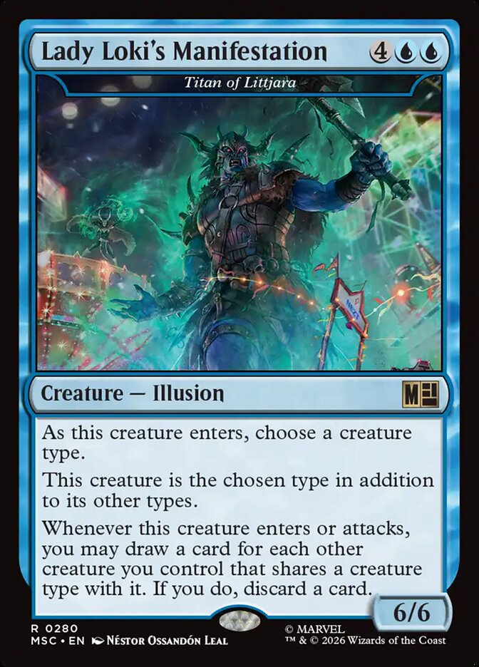 Titan of Littjara, Marvel Super Heroes Commander Card Art