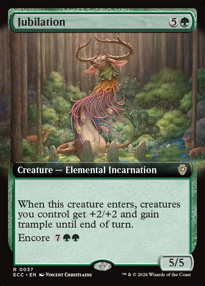Jubilation, Lorwyn Eclipsed Commander Card Art