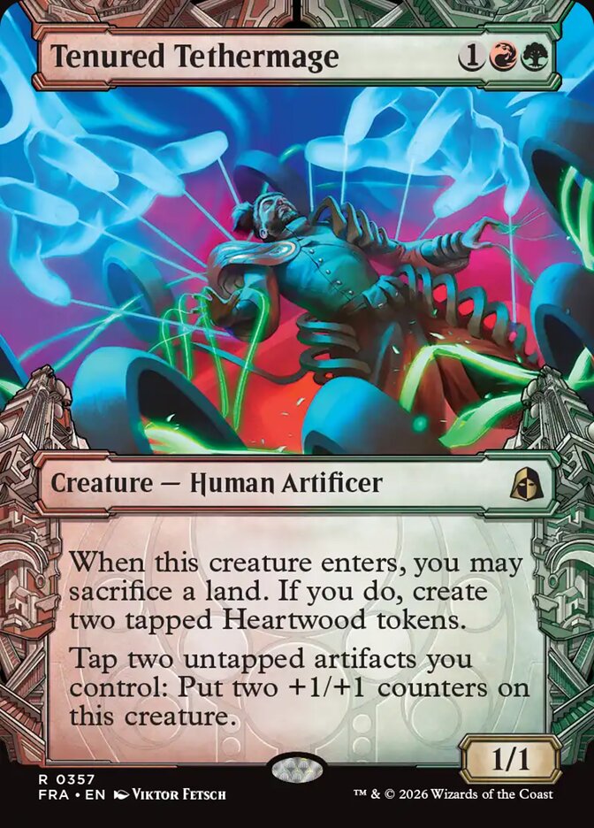 Tenured Tethermage, Reality Fracture Card Art