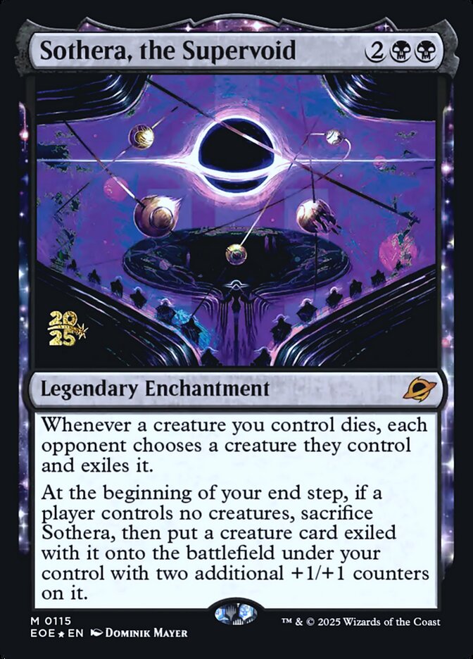 Sothera, the Supervoid, Edge Of Eternities Promos Card Art
