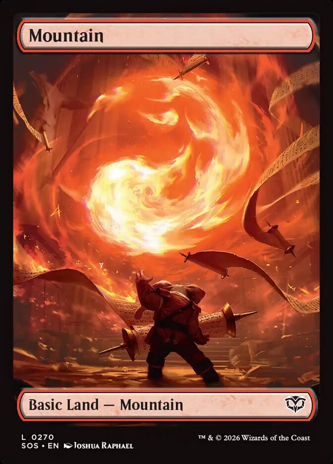 Mountain, Secrets Of Strixhaven Card Art