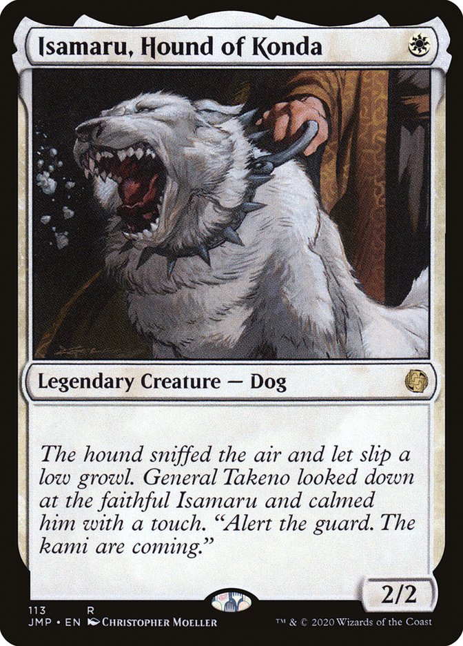 Isamaru, Hound of Konda, Jumpstart Card Art