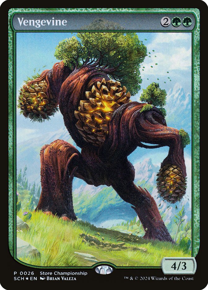 Vengevine, Store Championships Card Art