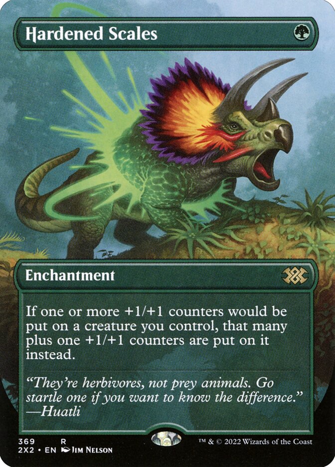 Hardened Scales, Double Masters 2022 Card Art