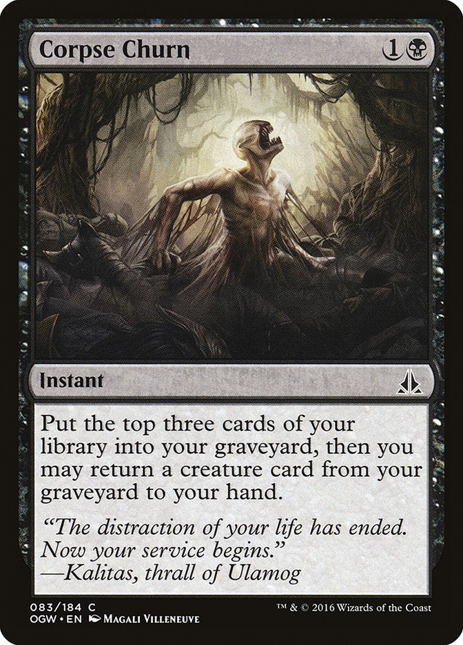Corpse Churn, Oath of the gatewatch Card Art