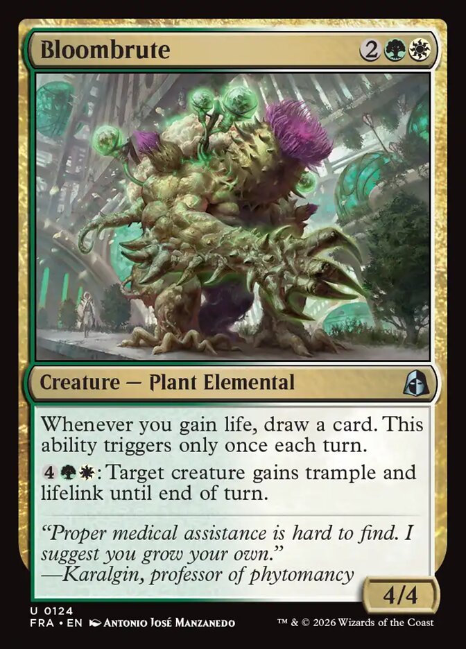 Bloombrute, Reality Fracture Card Art