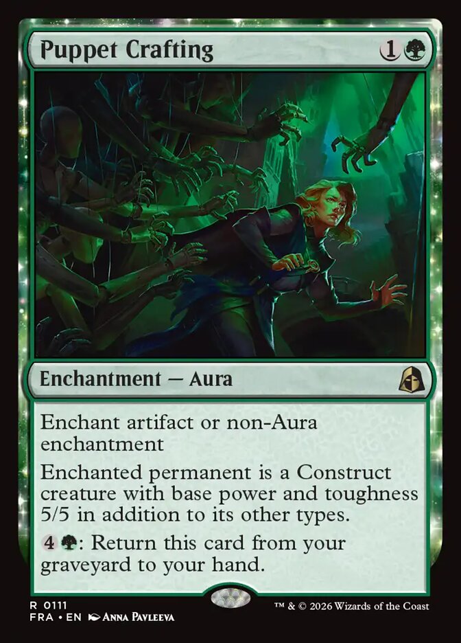 Puppet Crafting, Reality Fracture Card Art