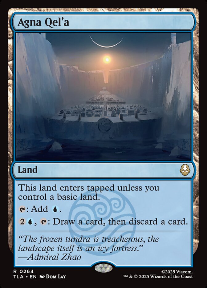 Agna Qel'a, Avatar: The Last Airbender Card Art