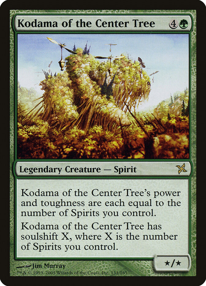 Kodama of the Center Tree, Betrayers Of Kamigawa Card Art