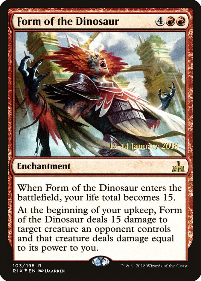 Form of the Dinosaur - Foil