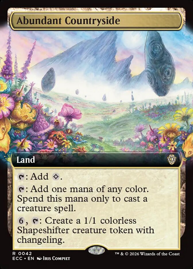 Abundant Countryside, Lorwyn Eclipsed Commander Card Art