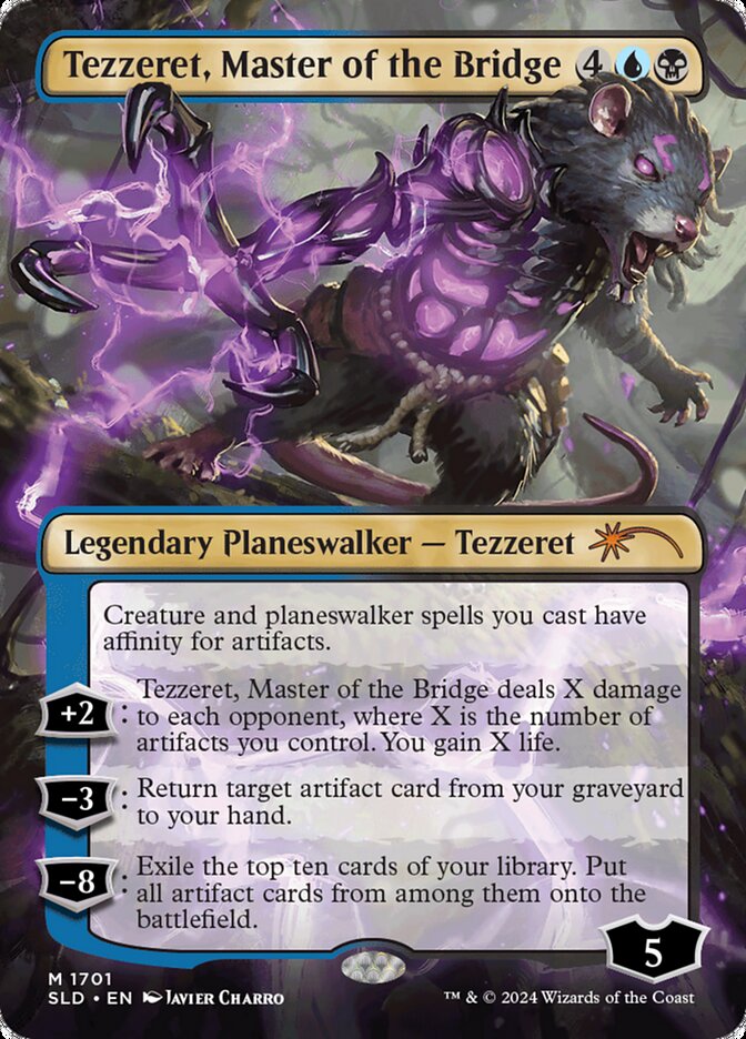 Tezzeret, Master of the Bridge, Secret Lair Drop Card Art