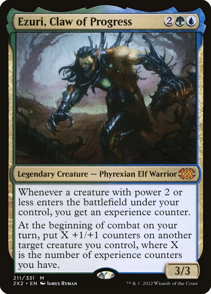 Ezuri, Claw of Progress, Double Masters 2022 Card Art