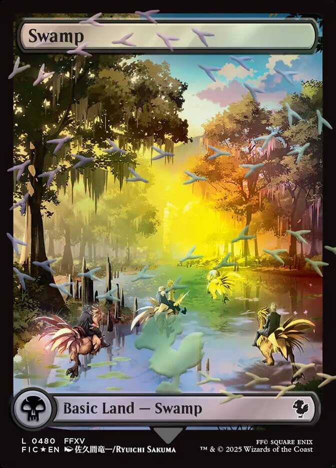 Swamp, Final Fantasy Commander Card Art