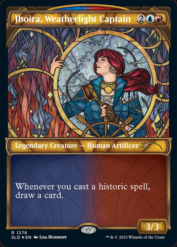 Jhoira, Weatherlight Captain, Secret lair drop Card Art