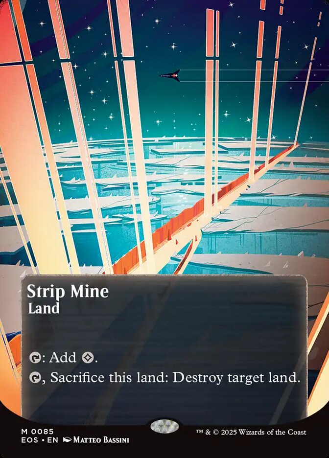 Strip Mine, Edge Of Eternities: Stellar Sights Card Art