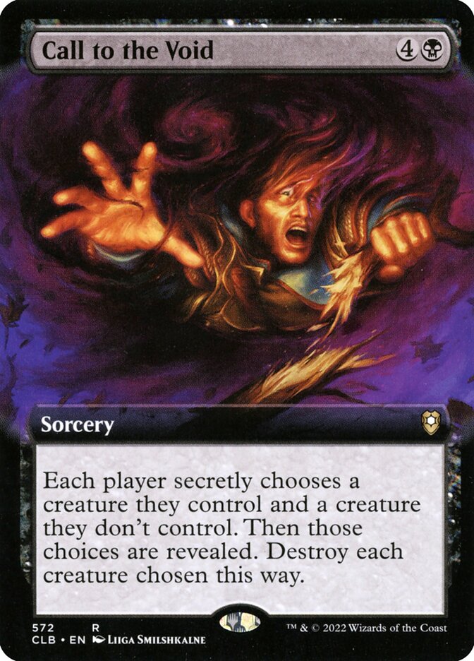 Call to the Void - Foil