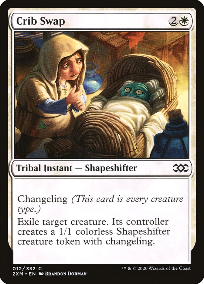 Crib Swap, Double masters Card Art