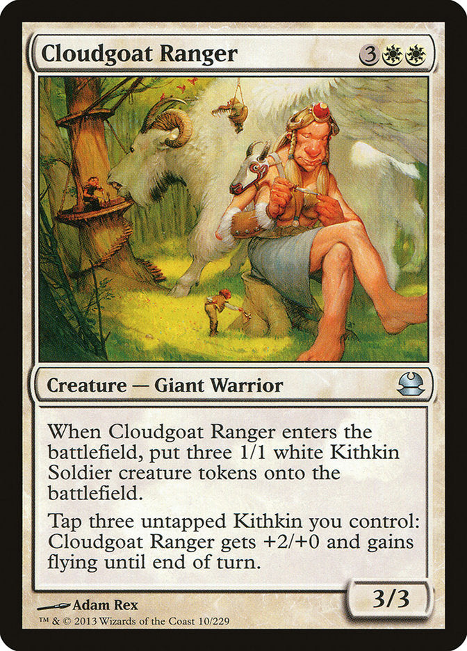 Cloudgoat Ranger, Modern masters Card Art