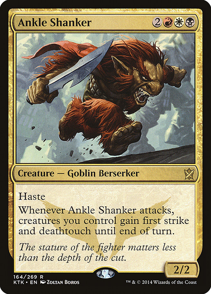 Ankle Shanker, Khans Of Tarkir Card Art