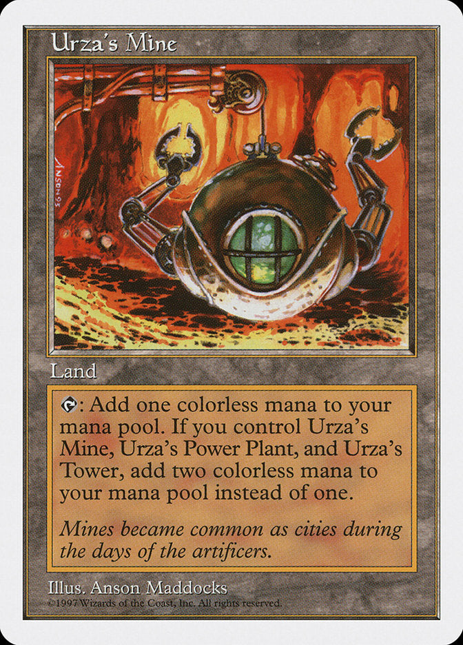 Urza's Mine, Fifth edition Card Art