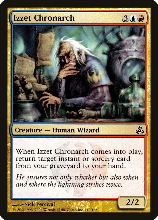 Izzet Chronarch, Guildpact Card Art