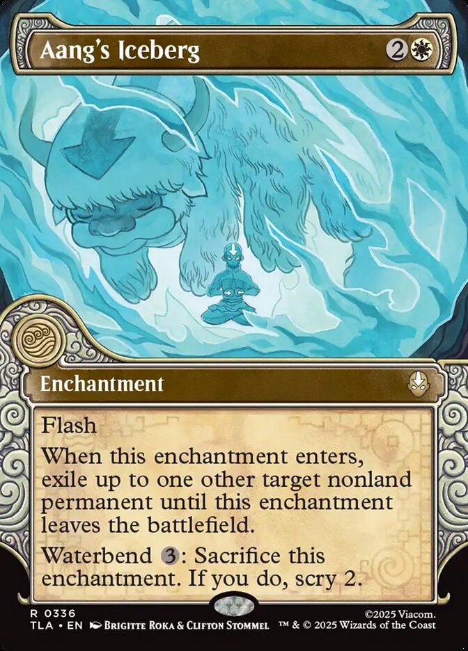 Aang's Iceberg, Avatar: The Last Airbender Card Art