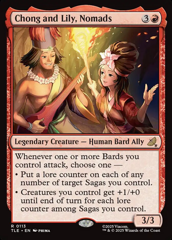 Chong and Lily, Nomads, Avatar: The Last Airbender Eternal Card Art