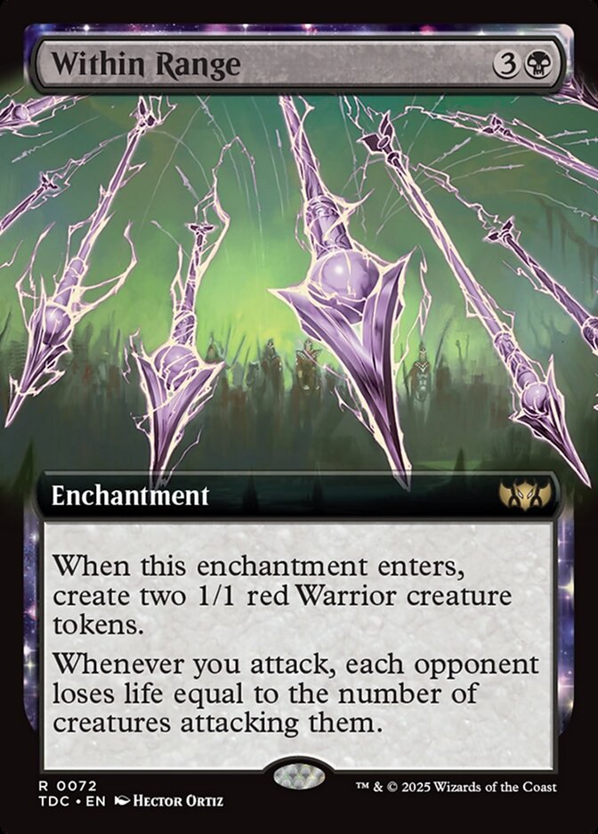 Within Range, Tarkir: Dragonstorm Commander Card Art