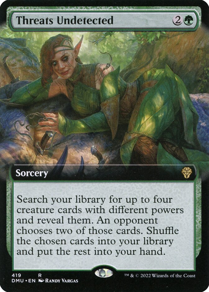 Threats Undetected, Dominaria United Card Art