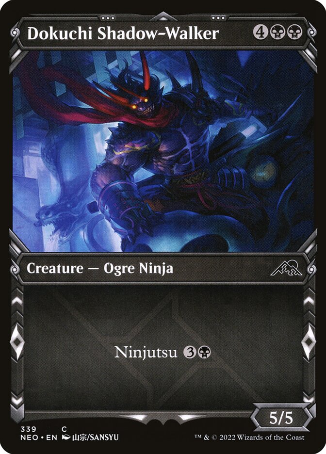 Dokuchi Shadow-Walker, Kamigawa: neon dynasty Card Art