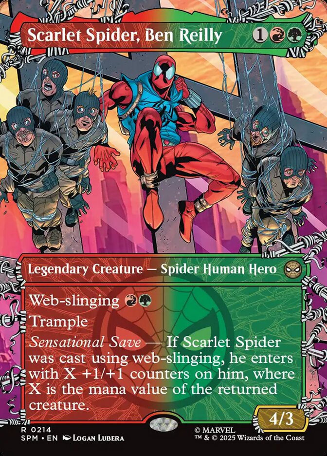 Scarlet Spider, Ben Reilly, Marvel'S Spider-Man Card Art