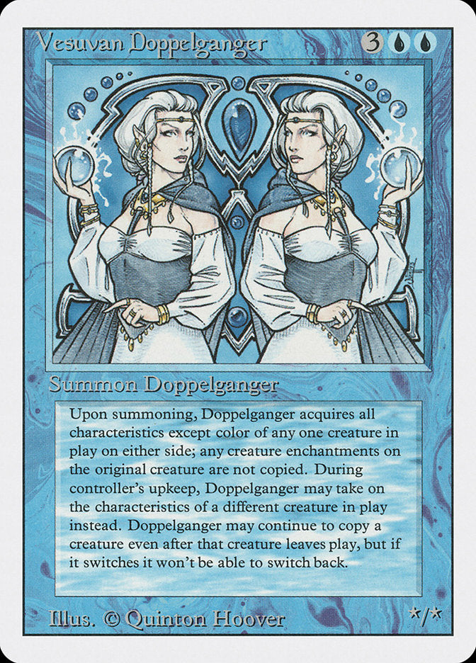 Vesuvan Doppelganger, Revised edition Card Art