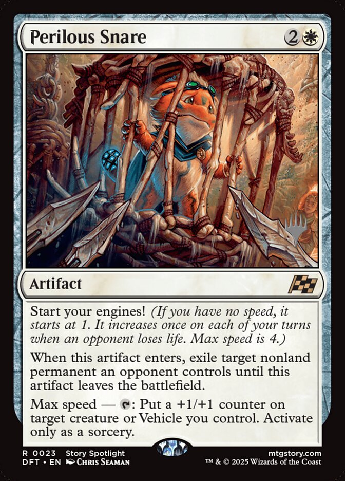 Perilous Snare, Aetherdrift promos Card Art