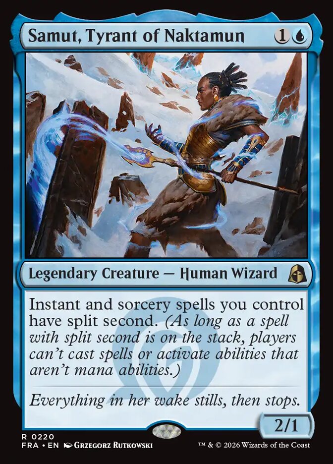 Samut, Tyrant of Naktamun, Reality Fracture Card Art