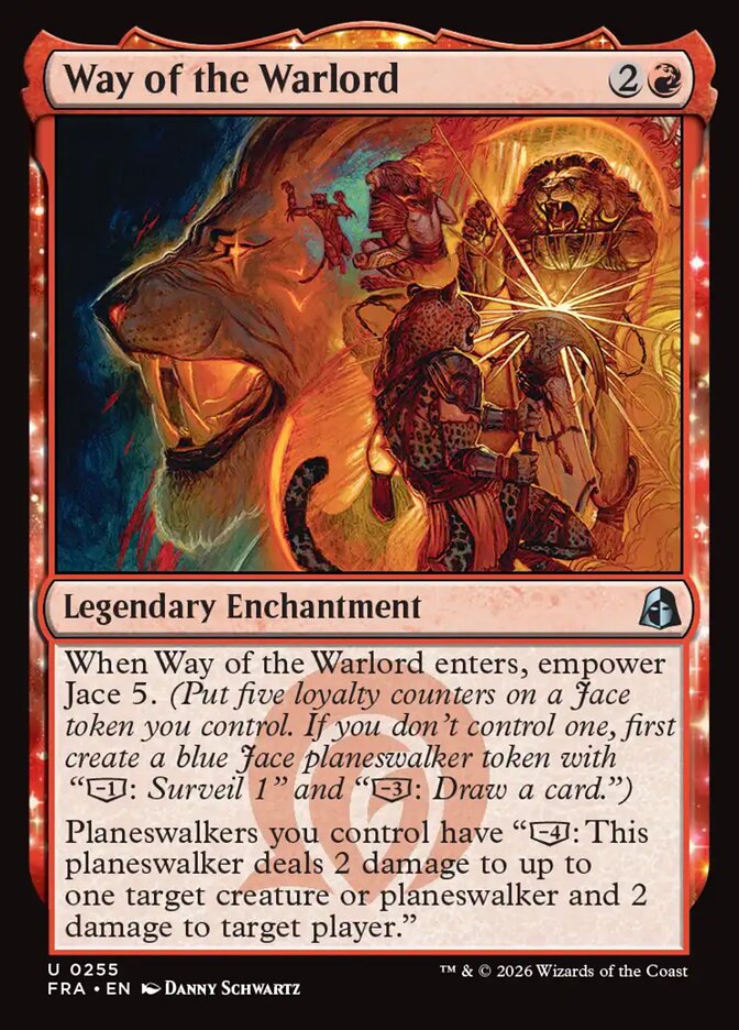 Way of the Warlord, Reality Fracture Card Art
