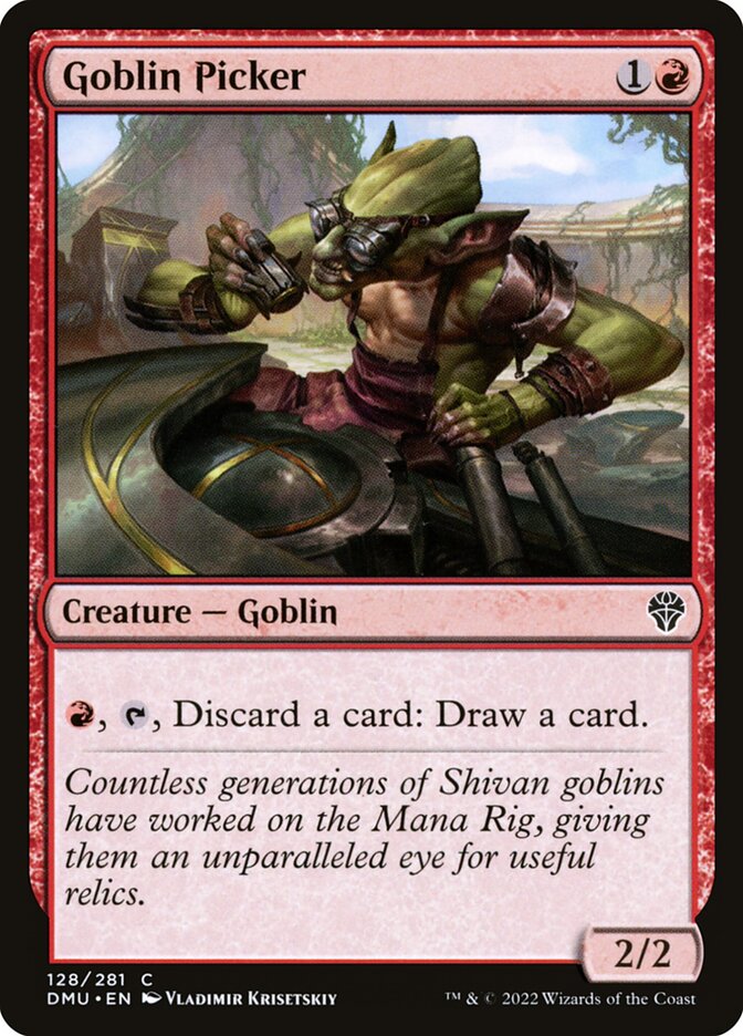 Goblin Picker, Dominaria united Card Art