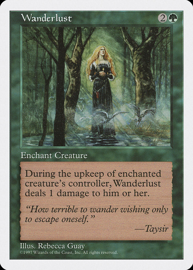 Wanderlust, Fifth edition Card Art