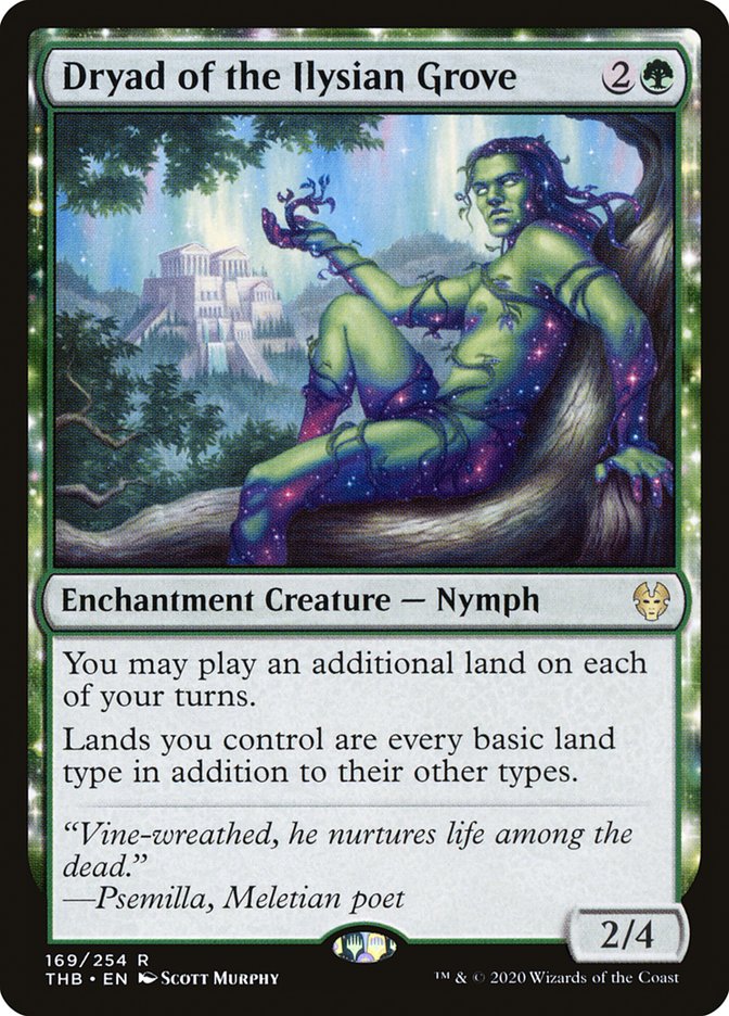 Dryad of the Ilysian Grove, Theros Beyond Death Card Art