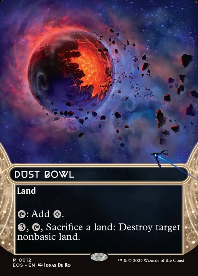 Dust Bowl, Edge Of Eternities: Stellar Sights Card Art