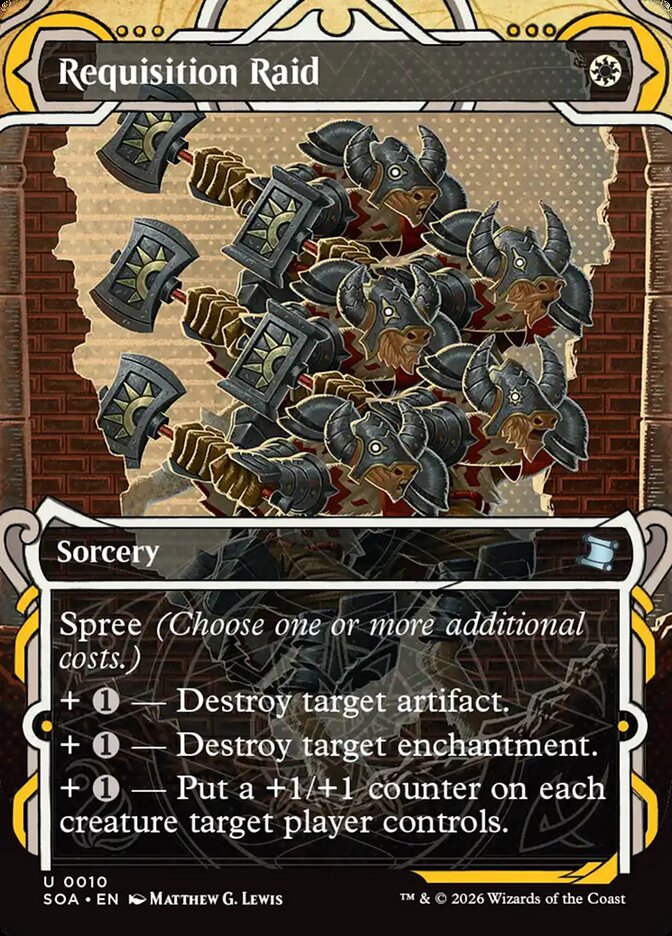 Requisition Raid, Secrets Of Strixhaven Mystical Archive Card Art