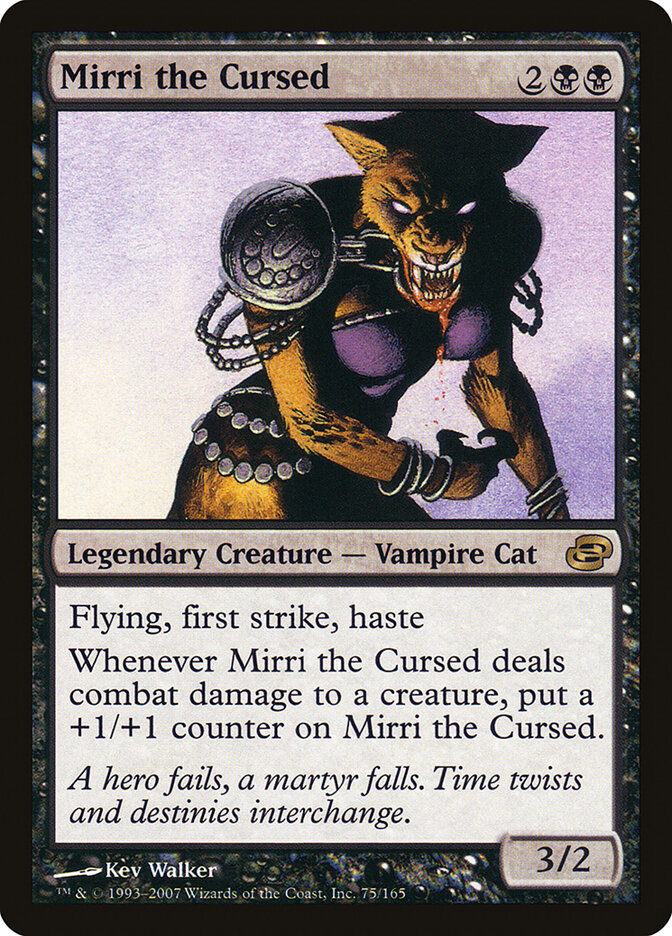 Mirri the Cursed, Planar Chaos Card Art