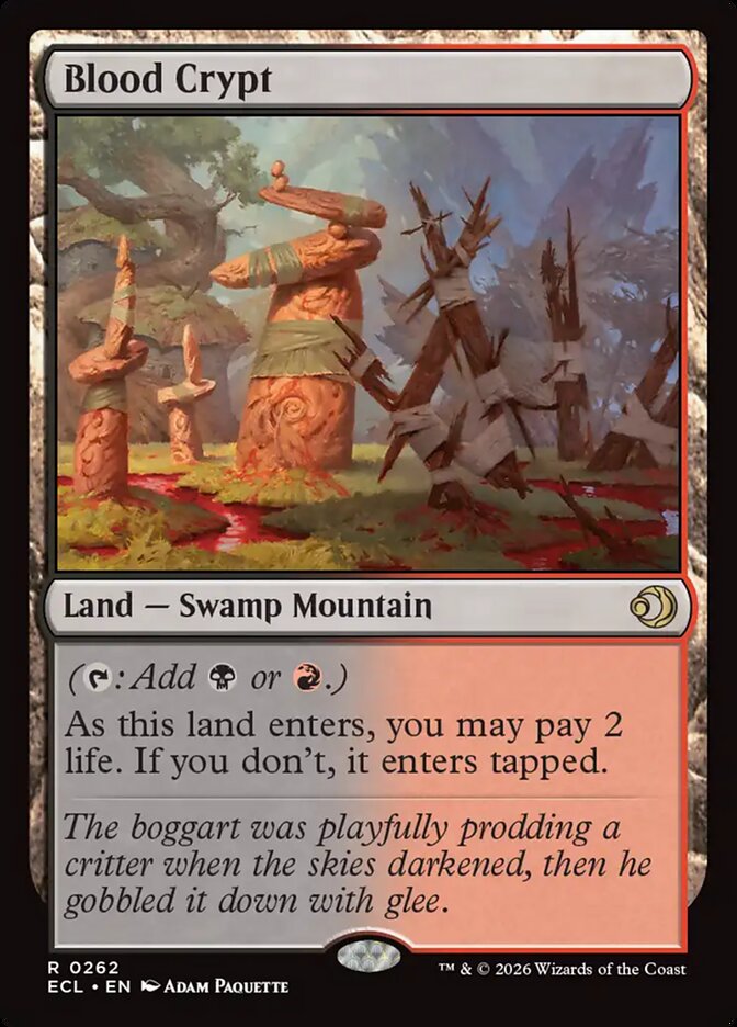 Blood Crypt, Lorwyn Eclipsed Card Art