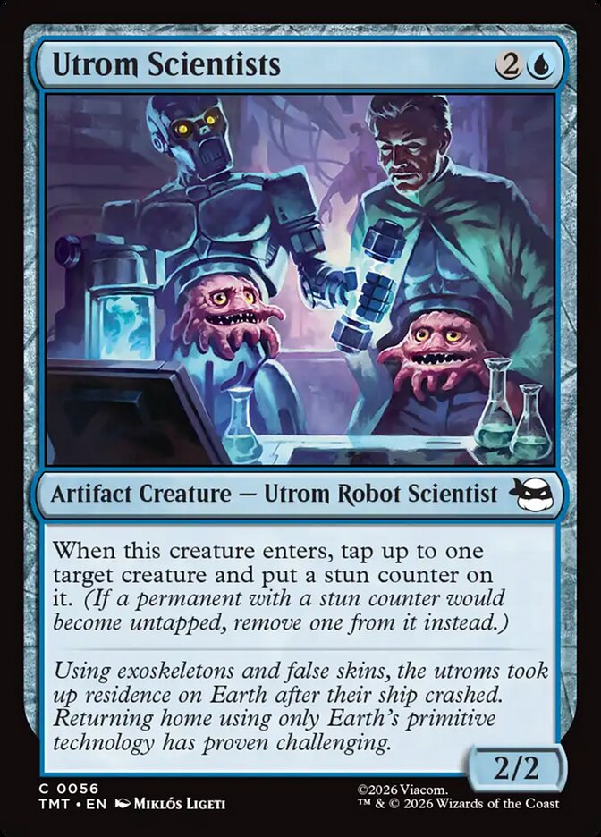 Utrom Scientists, Teenage Mutant Ninja Turtles Card Art
